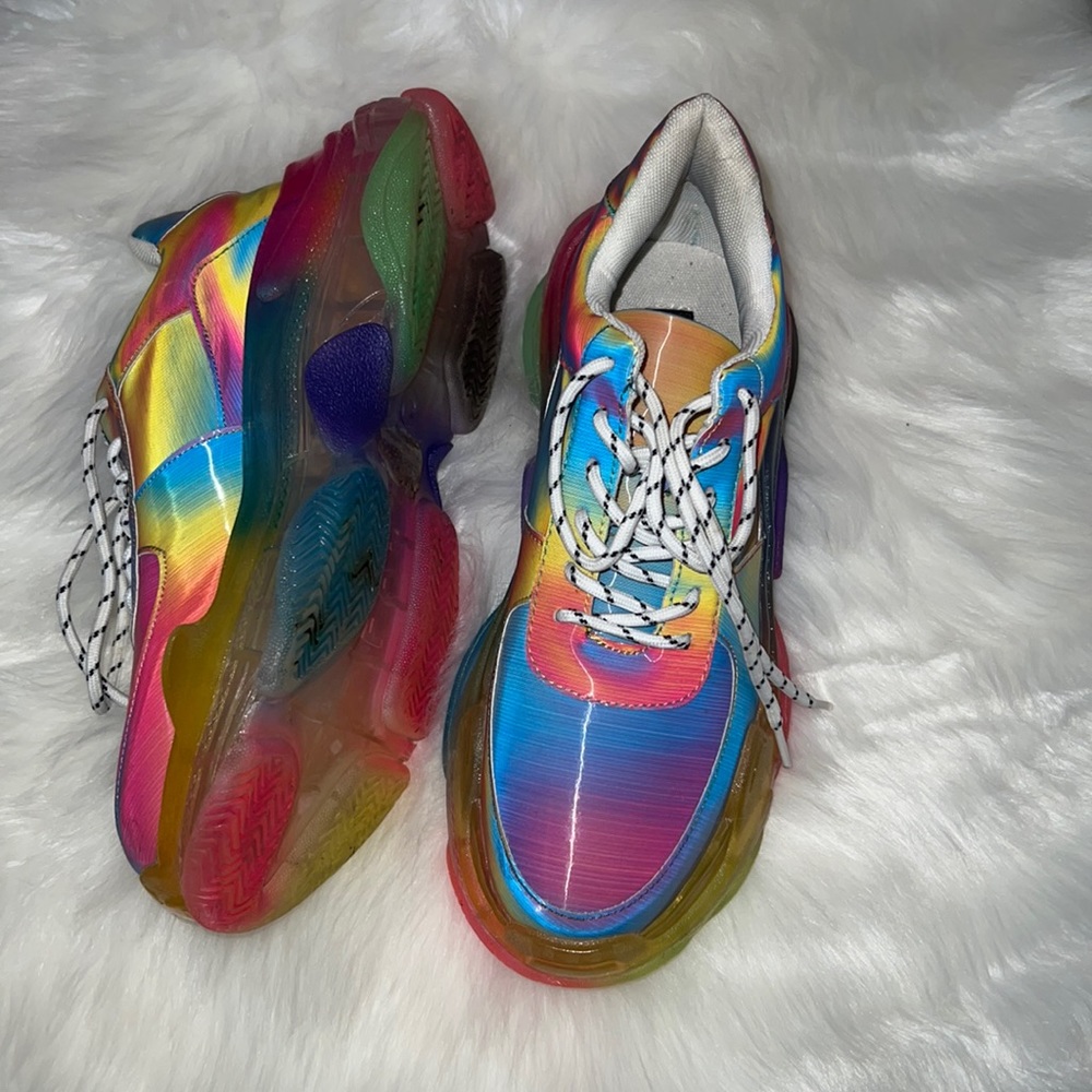 New Multicolor Cape Robbin Chunky sneakers